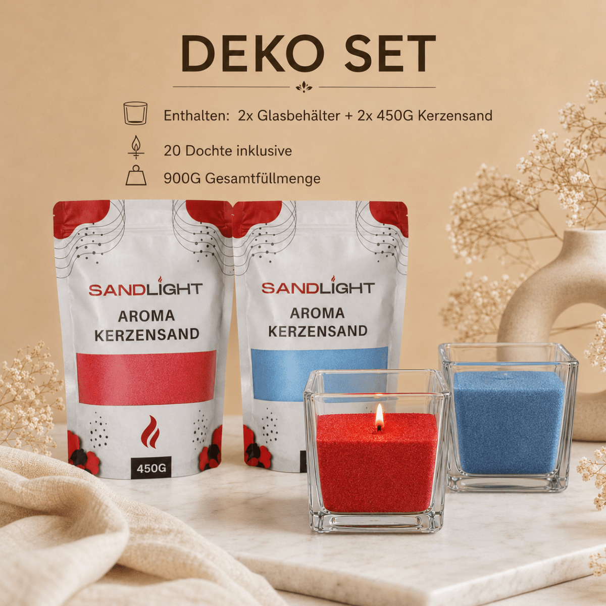 Deko Set - Sandlight